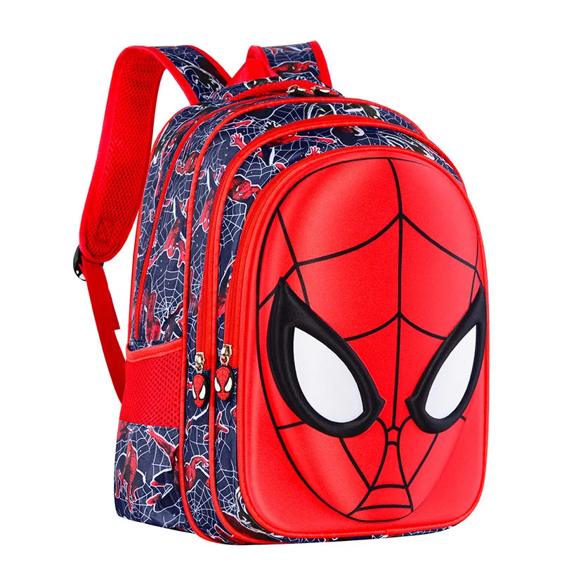 Marvel Student School Bags For Boys Girls Cutew Spider Man Waterproof Kids Backpacks Children Cartoon Printing Shoulder Packages