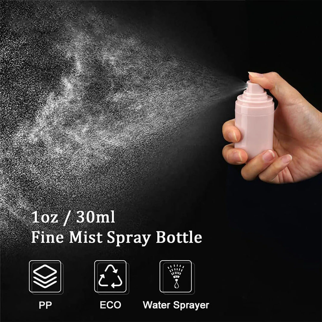 1 Pack Mini Fine Mist Spray Bottles TSA Approved  Airless Spray Bottle Leak Proof Travel Spray Bottle Plastic Containers