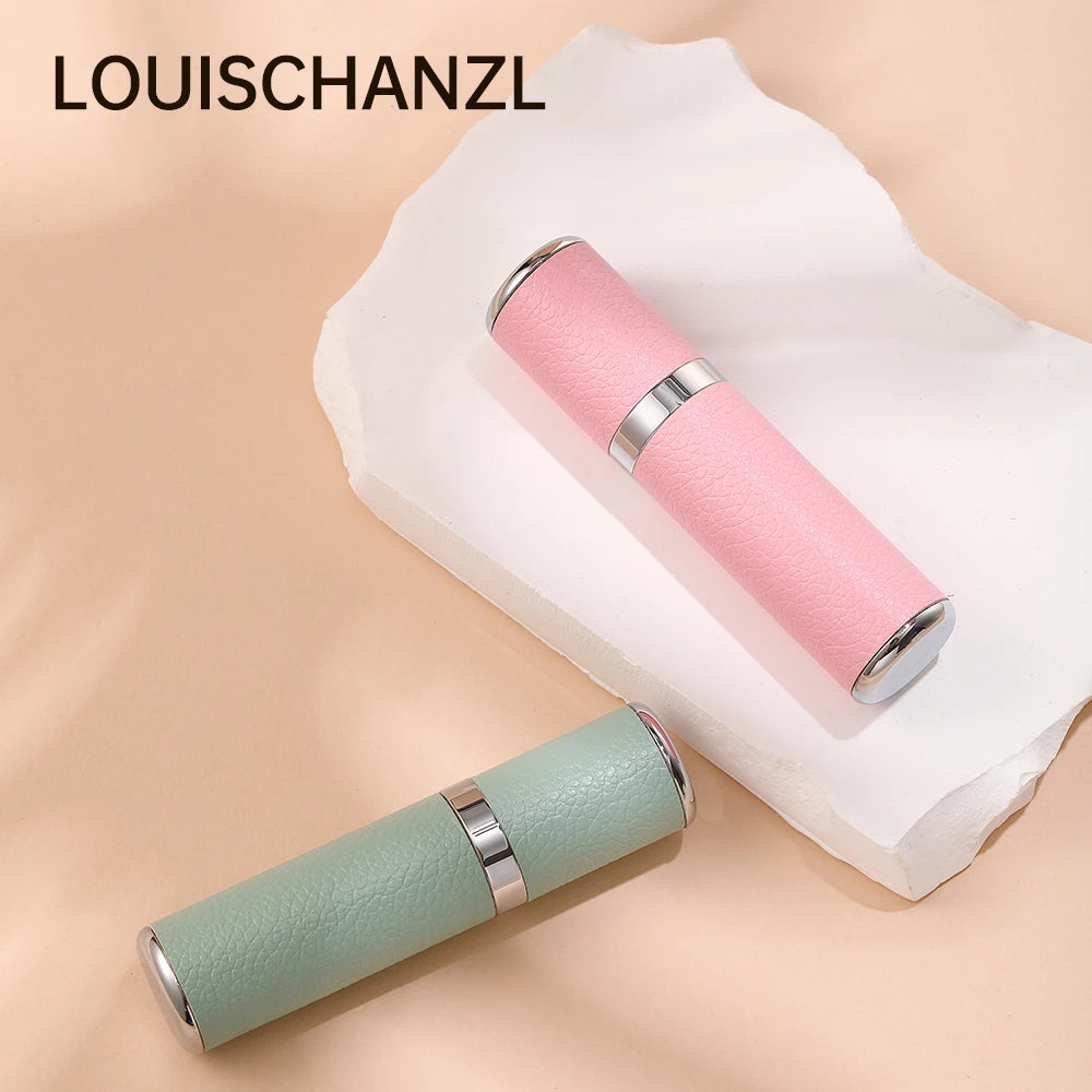 LouischanzL Portable Perfume Spray Bottle travel Mini Bottle 5ml Portable Refillable Perfume Atomizer Aluminum Perfume Bottle