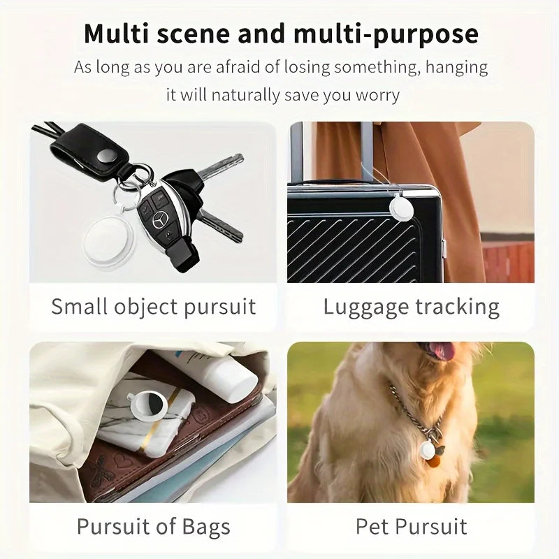 Smart GPS Tracker for IOS Locator, Phone for IOS Find My Tracker, No Distance Limit, GPC, Find Key Wallet Luggage