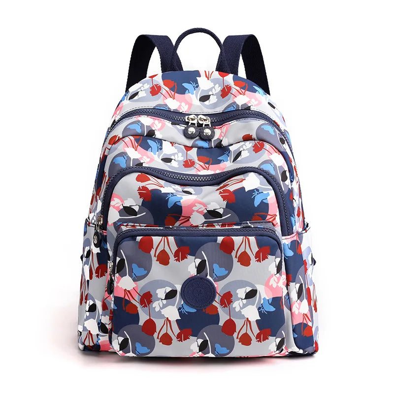 Printing Backpack for Women Travel High Capacity Waterproof College Backpack Trendy Women Laptop School Bags Cute Girl