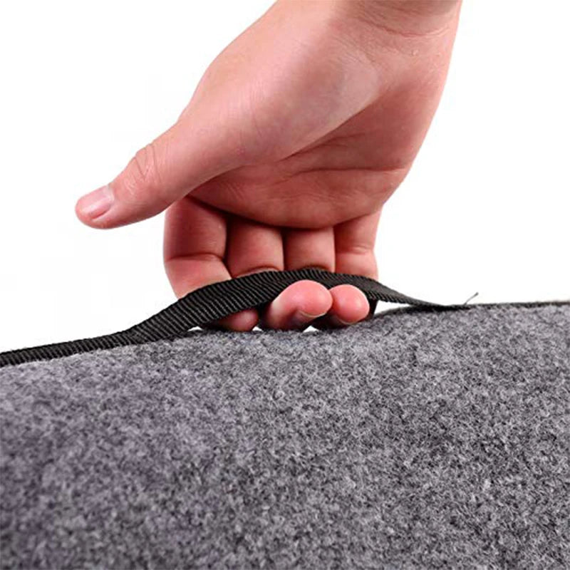 Car handbag holder Soft Woolen Felt Storage box Bag Cargo Tools Tidying Package Blanket Tool Automobi Trunk Organizer net pocket