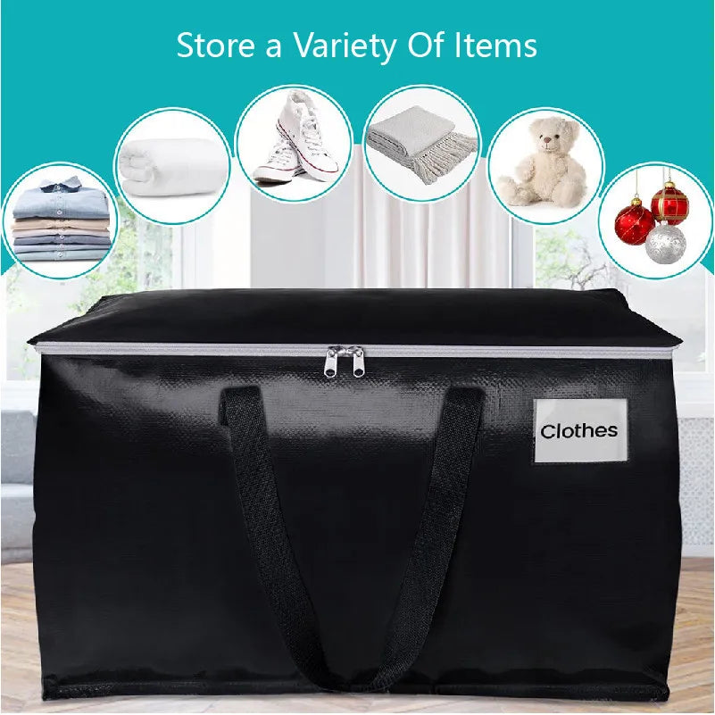 Household Clothing Quilts Storage Bag Foldable Carry-on Move House Organizing Duffel Pack Portable Luggage Hand Package Items