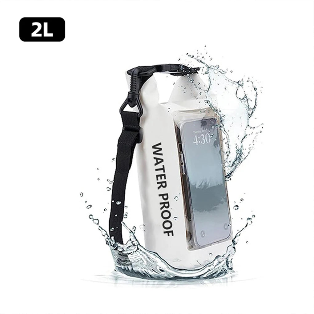 2L Dry Bag Touch Screen Waterproof Bags For Outdoor Trekking Drifting Rafting Surfing kayak Sports Bags Camping Equipment