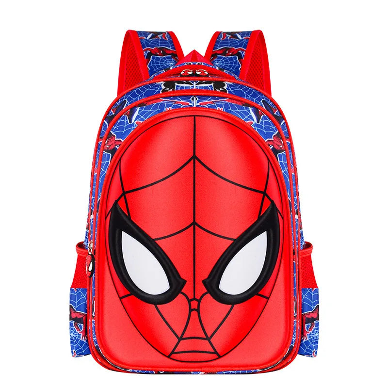 Marvel Student School Bags For Boys Girls Cutew Spider Man Waterproof Kids Backpacks Children Cartoon Printing Shoulder Packages