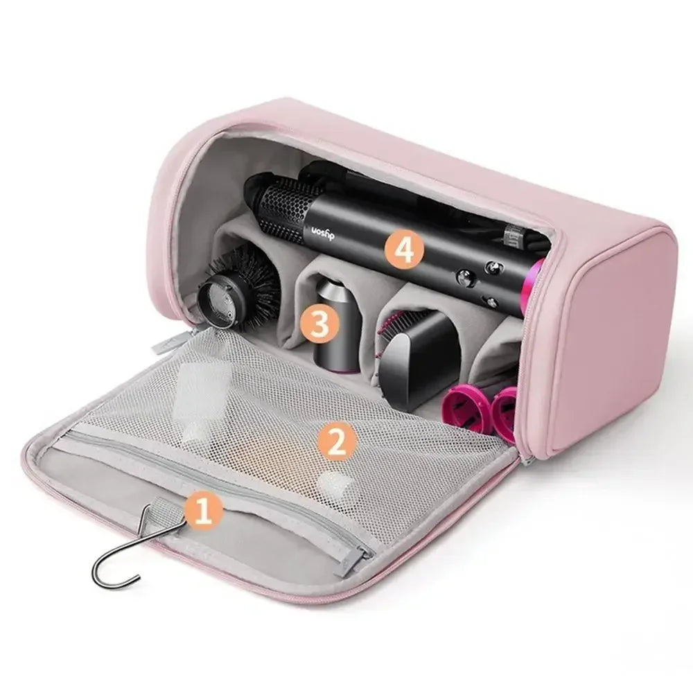 Large Capacity Hideable Hanging Hook Hair Dryer Case Non-slip Hair Tools Pouch Water proof Curling Iron Storage Bag Walizka