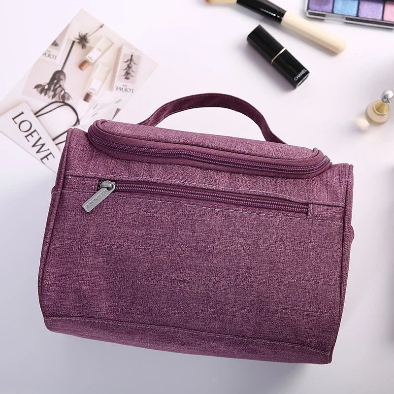 2022 Waterproof Hook Up for Women Cosmetic Bag Travel Organizer Men Makeup Bag Make Up Case Bathroom Toiletry Pouch Wash Neceser