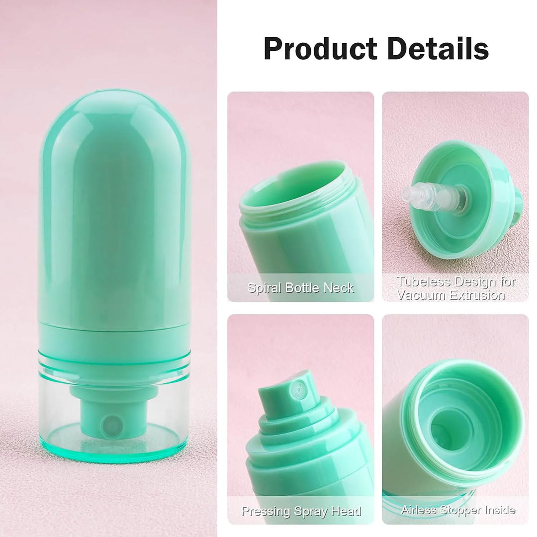 1 Pack Mini Fine Mist Spray Bottles TSA Approved  Airless Spray Bottle Leak Proof Travel Spray Bottle Plastic Containers