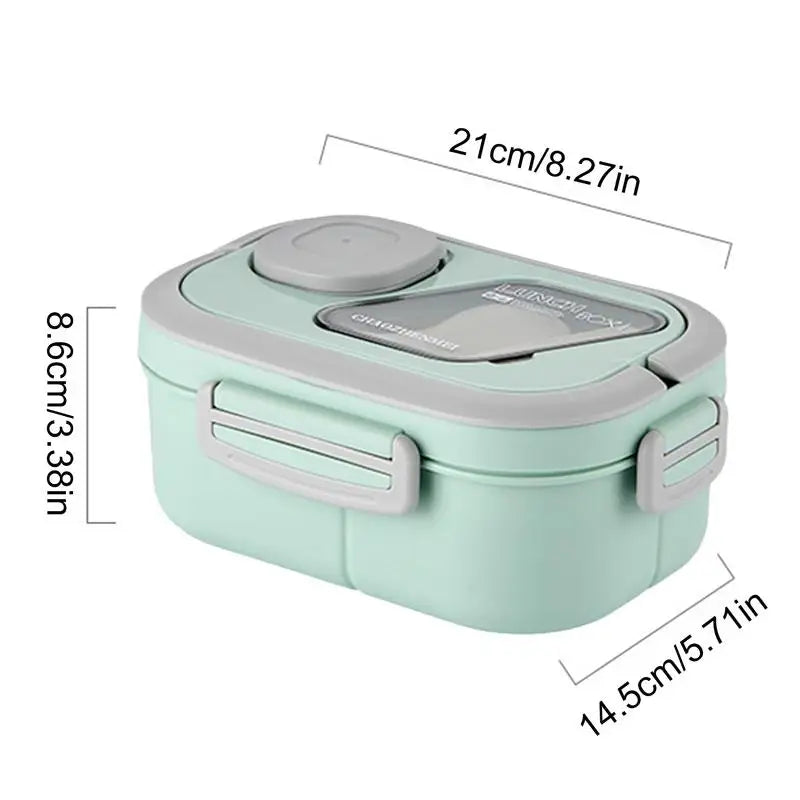 Snack Containers Snack Food Storage Container Leak Proof Lunch Box Food Container Salad Dressing Containers For Kids And