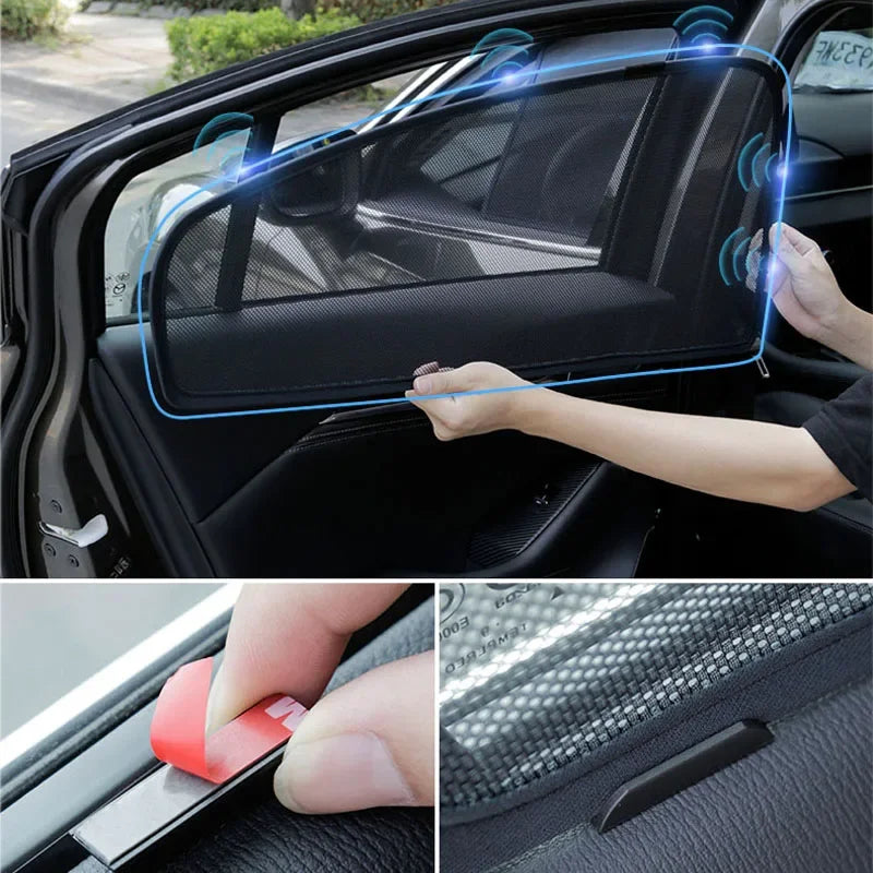 Sunshade Front Rear Window - Netting Anti Mosquito Decoration