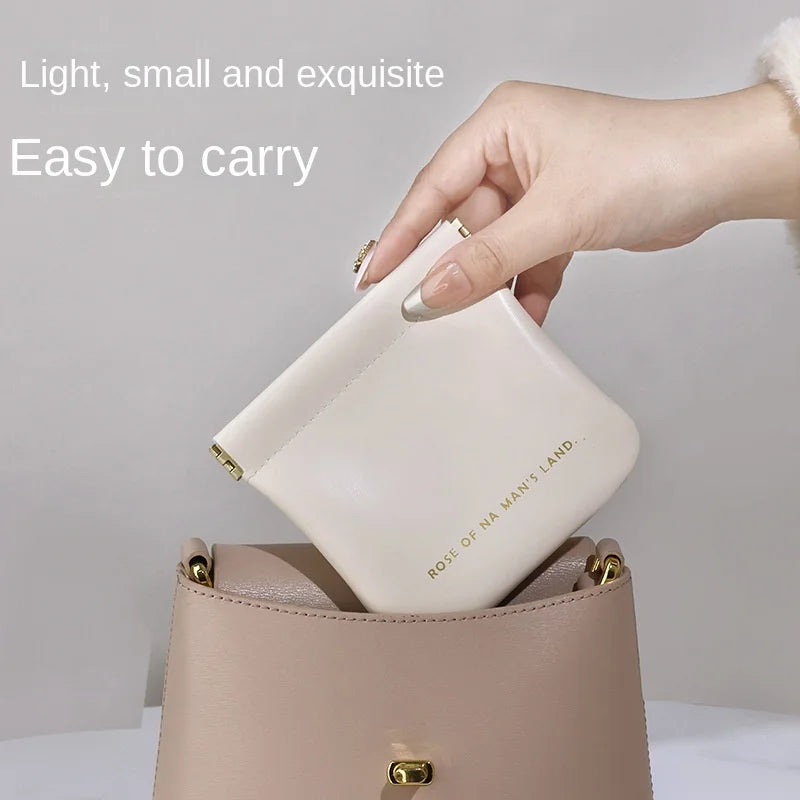 Mini Bag Shrapnel Storage Bag Opening Red Envelope Key Makeup Bag Data Cable Storage Bag Portable in Carry-on Bag