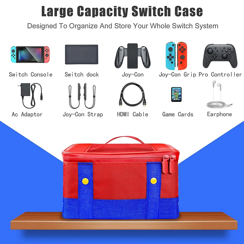 Switch Carrying Protective Case for Nintendo Switch OLED Console Pro Controller Travel Storage Bag Case For Switch Accessories