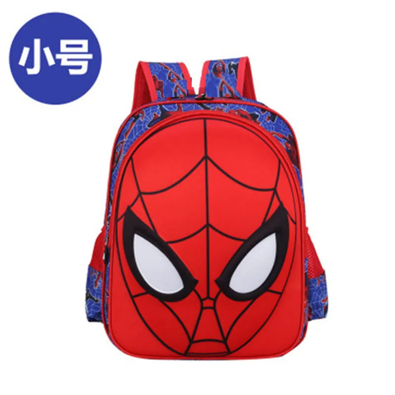 Marvel Student School Bags For Boys Girls Cutew Spider Man Waterproof Kids Backpacks Children Cartoon Printing Shoulder Packages