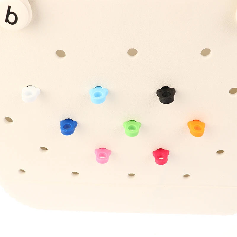 Hooks Accessories For Bogg Bags Mushroom Button Plastic Buckle Key Storage Hooks Tote Bag Holder Connector For Bogg Bags