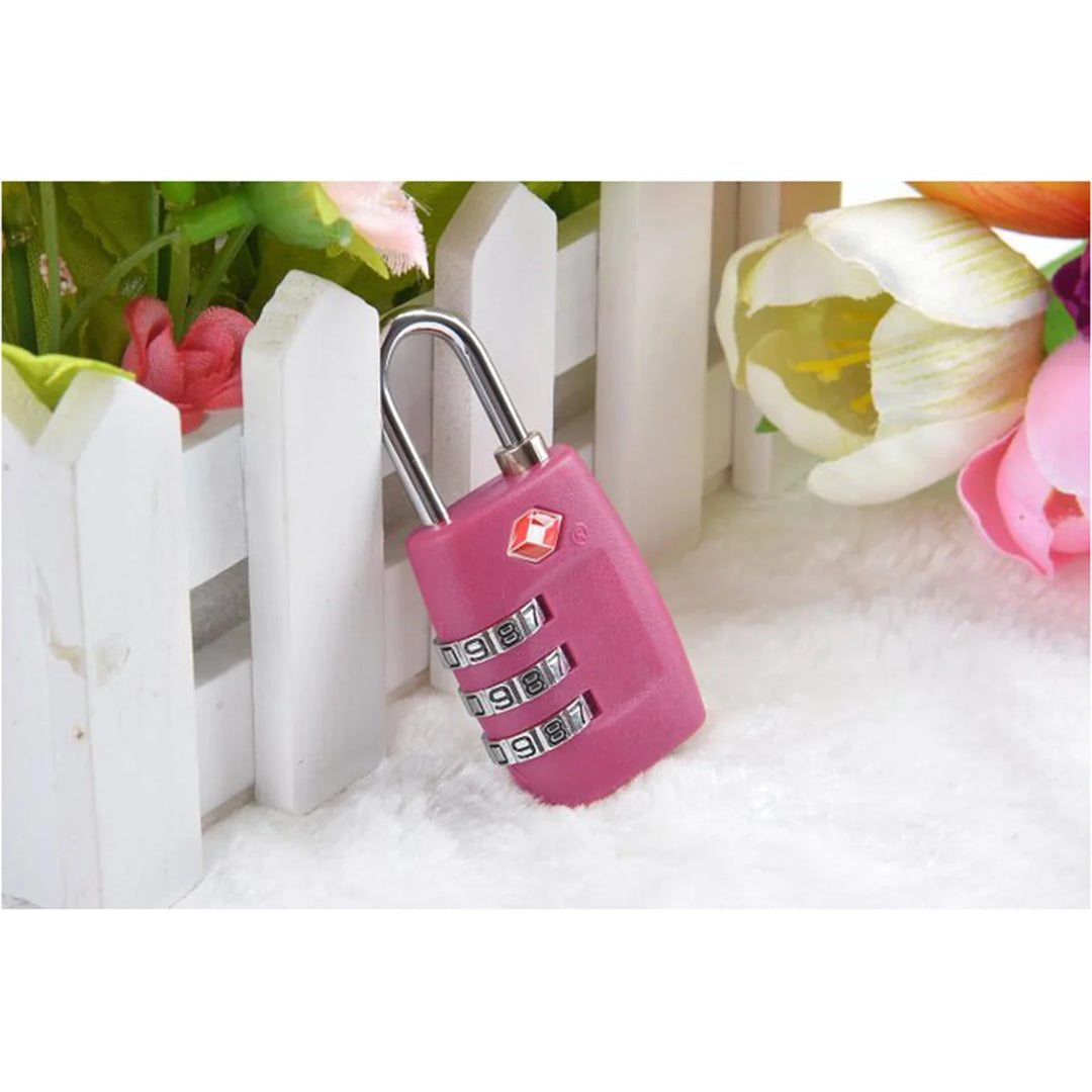 Security Luggage Padlock TSA for Approved Locks Combination Accessories Password