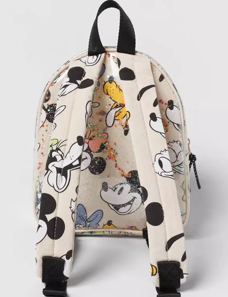 27X21X10 cm Disney cartoon Mickey Mouse  New  Kids  Backpack Mini Schoolbag  Girls and Boys  Cute Shoulder Bag