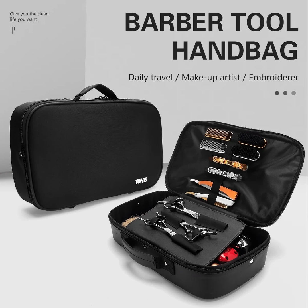 Hairdresser Tools Storage Bag Salon Barber Scissors Bag Beauty Carry Box Portable Makeups Case Hairdressing Supplies Organizer