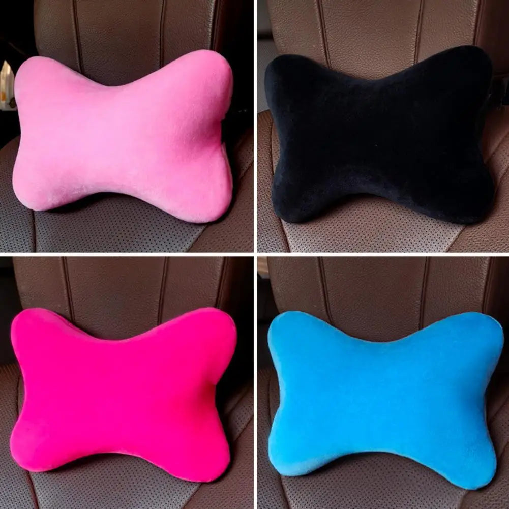 Simple Wide Application Non-shrink Breathable Travel Neck Cushion Car Accessories Headrest Cushion Neck Pillow