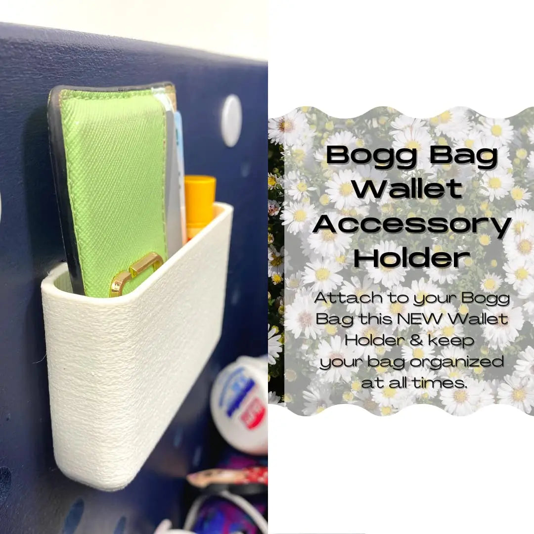 A Set of Two Phone Case Holder Accessory for Bogg Bags - Compatible with All Rubber Beach Tote Bags Plastic Shell Case