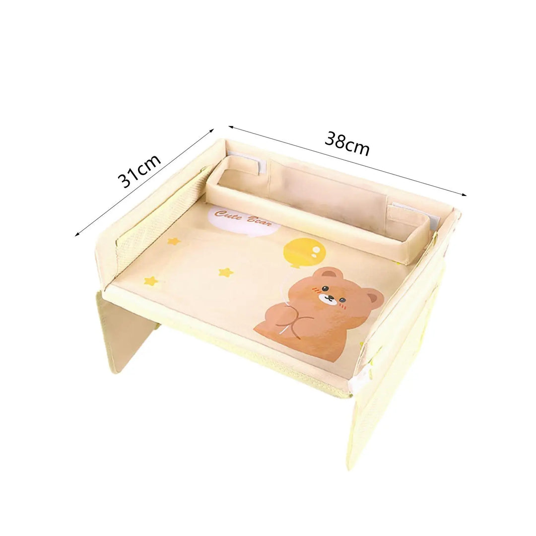 Travel Tray Road Trip Essentials Activity Table Accessories Car Seat Storage Organizer for Kids for Travel Essentials Kids