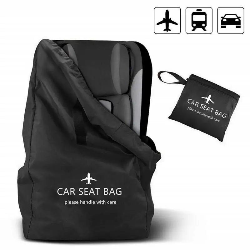 Car Seat Travel Bag Backpack Car Baby Seat Travel Bag Strollers Wheelchair Storage Bag For Outdoors Travel Camping