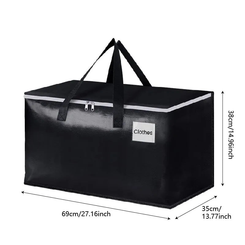 Household Clothing Quilts Storage Bag Foldable Carry-on Move House Organizing Duffel Pack Portable Luggage Hand Package Items