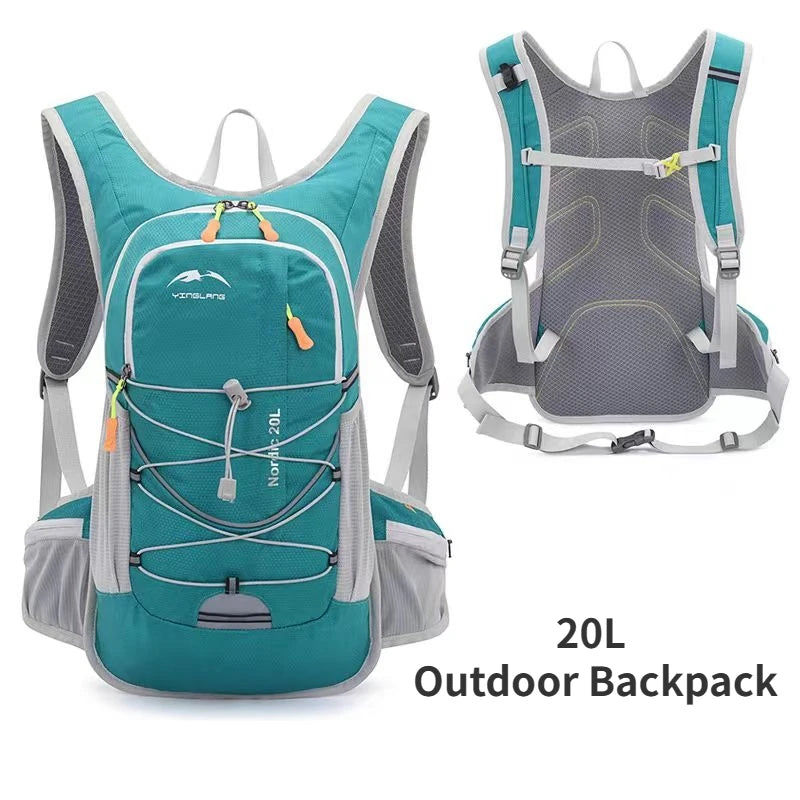 20L Outdoor Backpack Hiking Camping Mountaineering Bag Water Bag Special Bag Cycling Backpack Ultra-light Waterproof Backpack