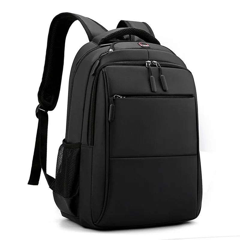 Black Backpack for Men, 16 Inch Carry On Backpack,TSA Laptop Backpack Flight Approved, College Bag Casual Daypack for Weekender