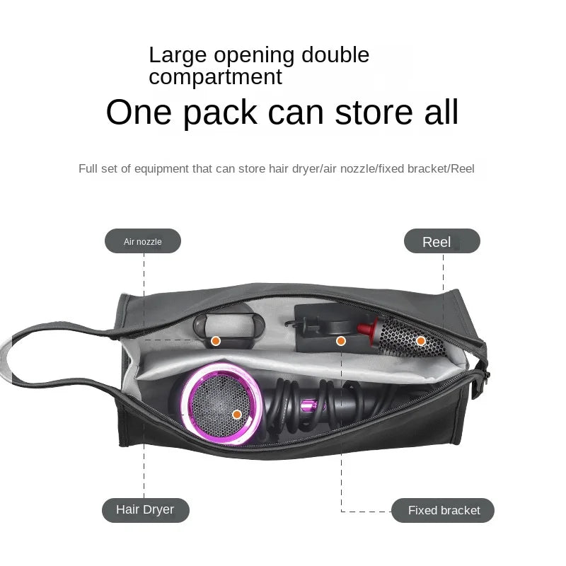 Portable Dyson Hair Dryer Storage Bag  Travel Carrying Hair Curler  Bag