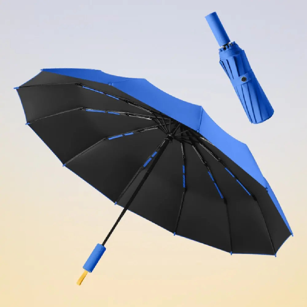 Large Rainproof Sun UV Protection Umbrellas Women  Windproof Automatic Folding Men Umbrella 72 Bone super Strong Windproof